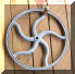 White Mountain 20 quart churn NOS flywheel for sale